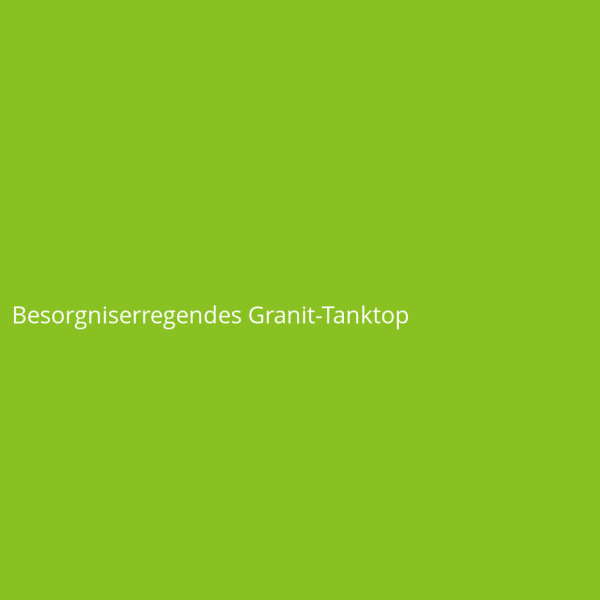 Besorgniserregendes Granit-Tanktop
