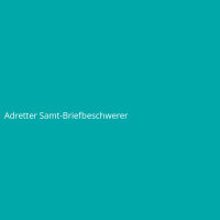 Adretter Samt-Briefbeschwerer