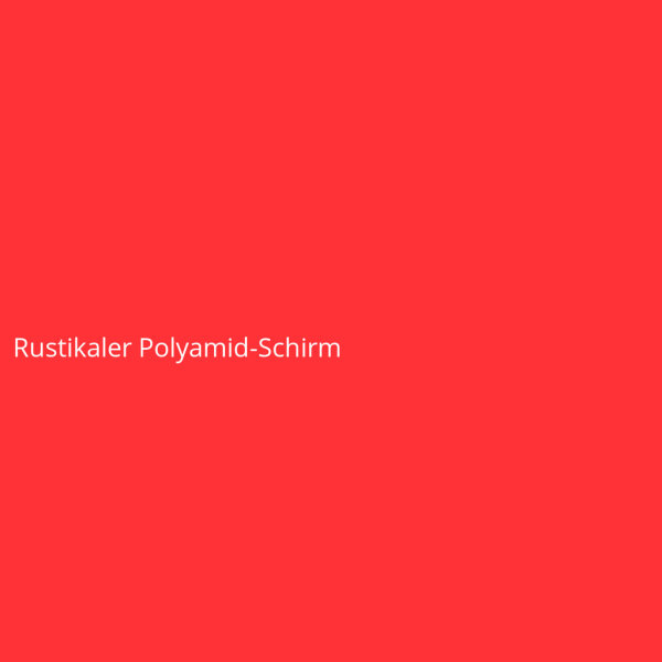 Rustikaler Polyamid-Schirm