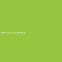 Wertiger Kupfer-Ring