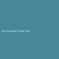Geschmeidiger Papier-Ring