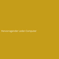 Hervorragender Leder-Computer