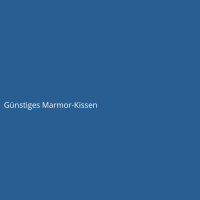G&uuml;nstiges Marmor-Kissen
