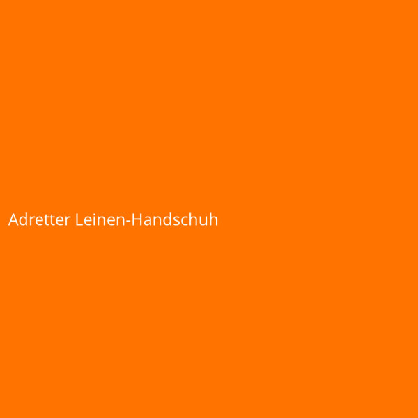 Adretter Leinen-Handschuh